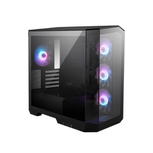 Gabinete MAG PANO M100R PZ Micro ATX TG x2 ARGB Fan x4 MSI